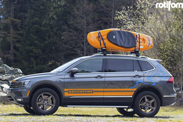 Volkswagen tiguan kayak rack sale
